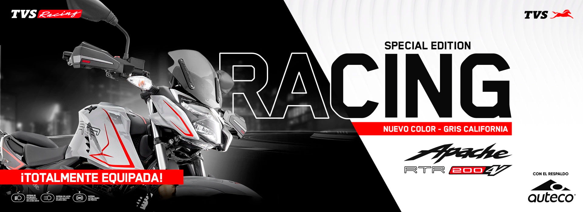 Apache RTR 2004V Racing Banner