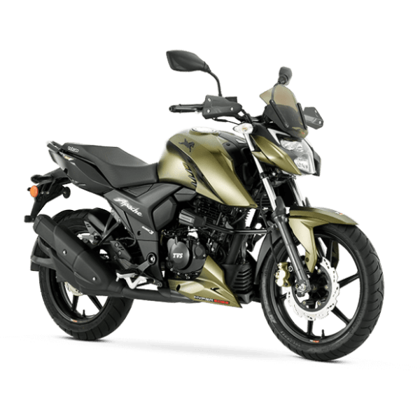 Moto TVS Apache RTR 1604V Golden Green